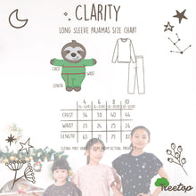 Load image into Gallery viewer, Clarity - Belezza Long Sleeve Pajamas
