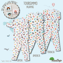 Load image into Gallery viewer, Tourisimmo Japon Pajamas
